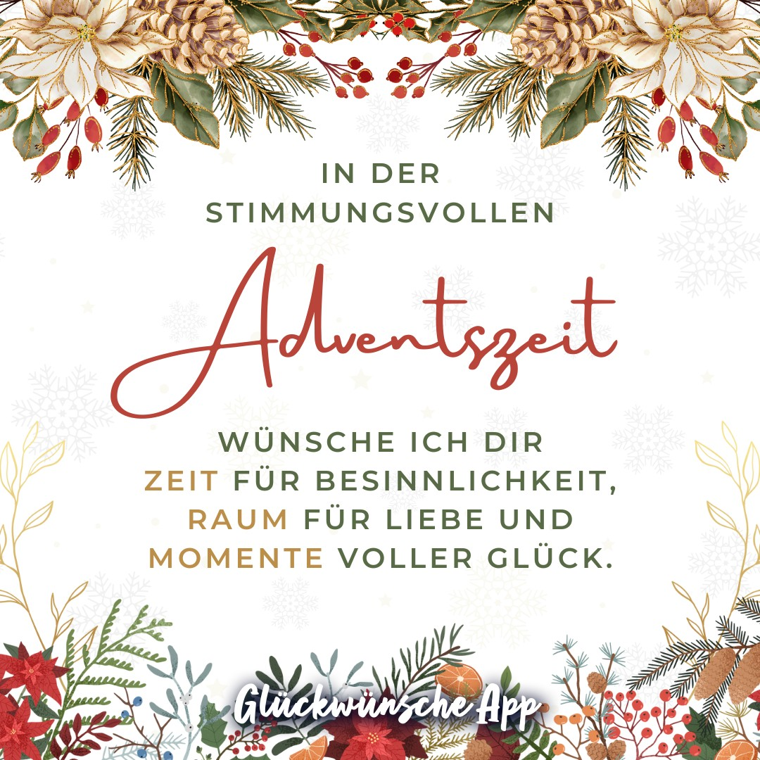 Wünsche zum Advent Grüße und Bilder zur schönsten Zeit des Jahres