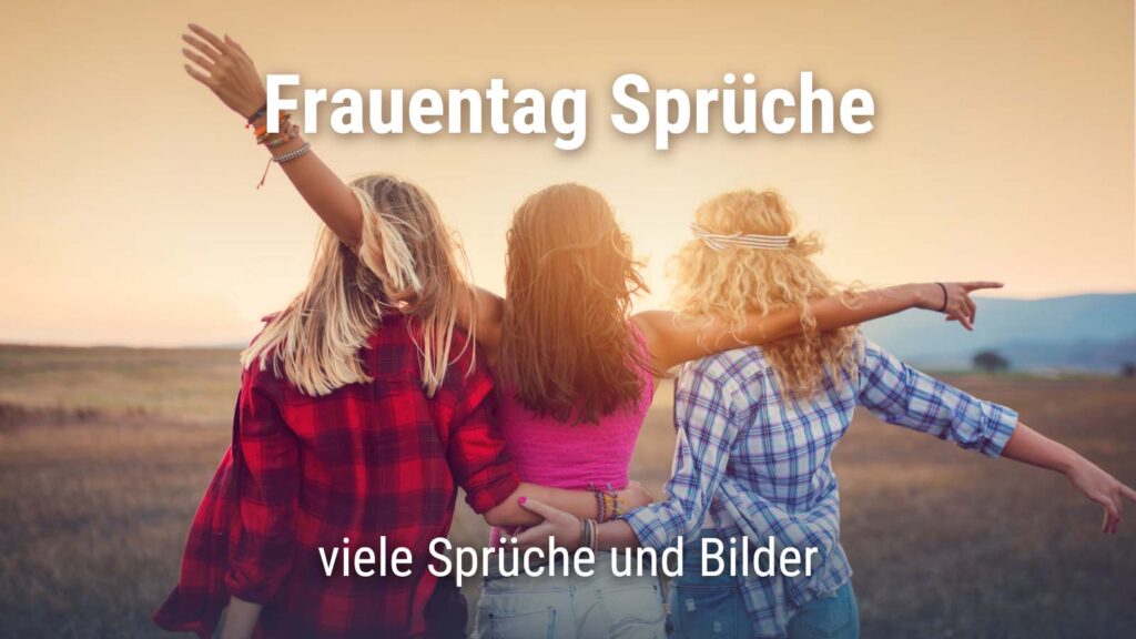 Frauentag Sprüche und Bilder zum Verschicken · good space.