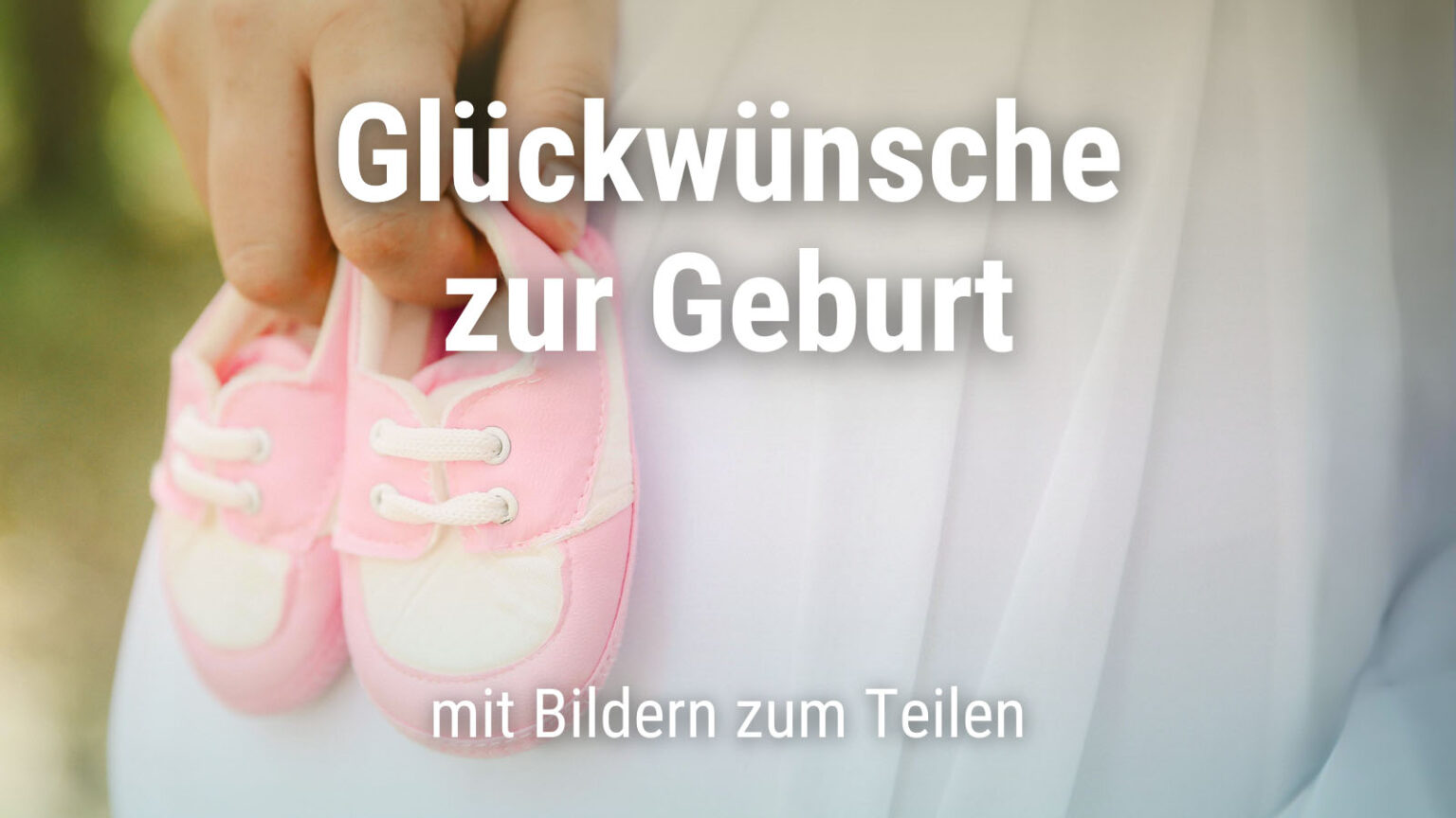 Glückwünsche zur Geburt zum Verschicken auf WhatsApp · good space.