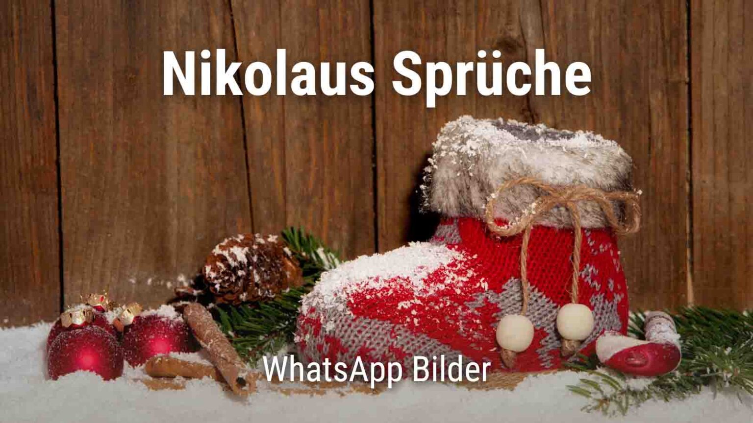 Nikolaus Grüße lustig und schön + Bilder für WhatsApp · good space.