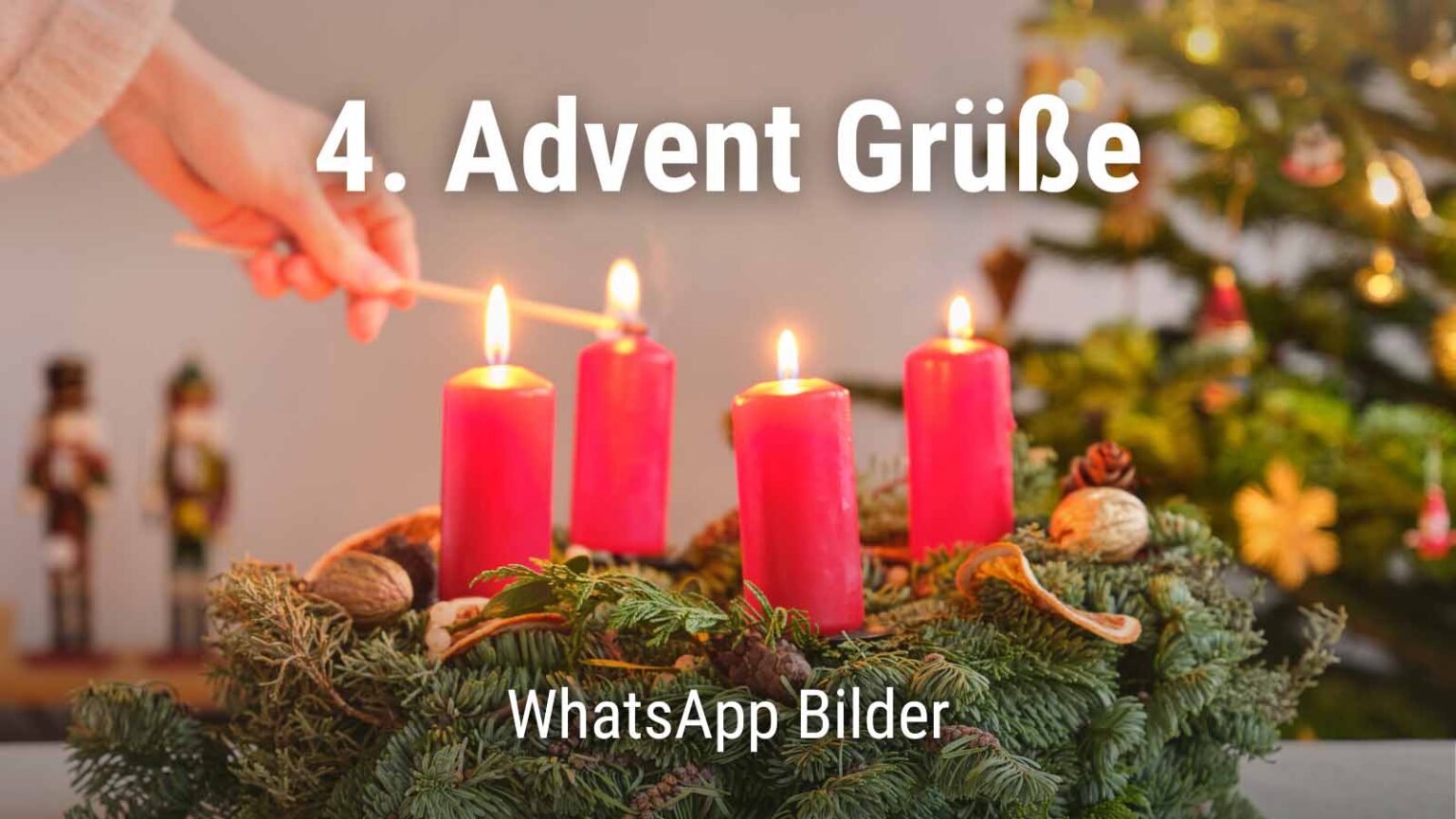 2 Advent Grüße Besinnliche Texte und Bilder für WhatsApp · good space.