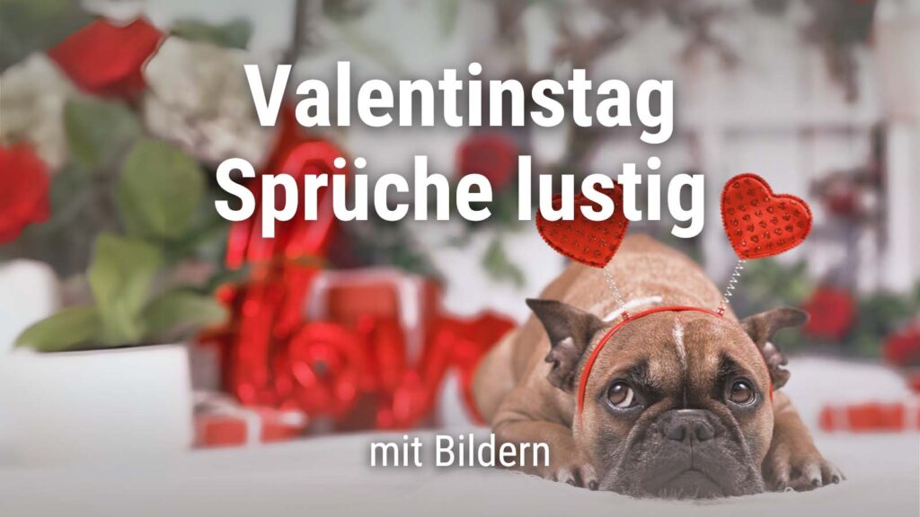 Valentinstag Sprüche lustig + Bilder zum Teilen · good space.